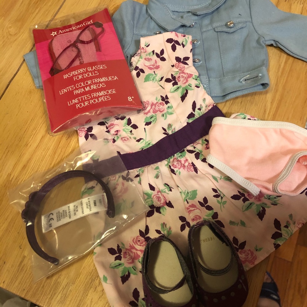 👗American girl outfit and accessories 👗